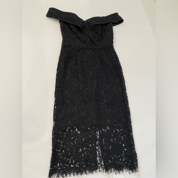 New Bardot Bella Women Lace Dress Black - Picture 7 of 11